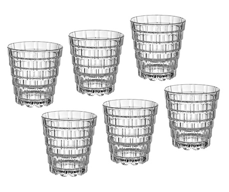 Комплект 6 чаши за уиски stack