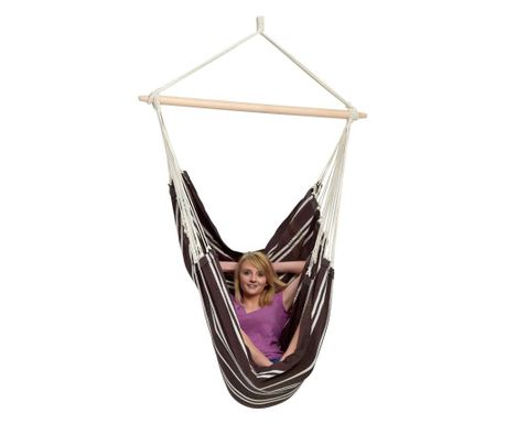 Hamac scaun Brasil mocca,  160x130 cm