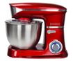 Планетарен миксер с иноксова купа Royalty Line RL-PKM1900.7, 1900W, 6.5 литра, 6 скорости + Pulse, Приставки, Червен