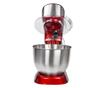 Планетарен миксер с иноксова купа Royalty Line RL-PKM1900.7, 1900W, 6.5 литра, 6 скорости + Pulse, Приставки, Червен