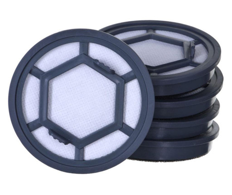 Set filtru aspirator ADLER AD 7036, 5 bucăți, negru