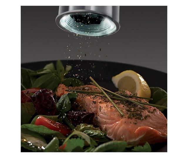 Morile electrice de sare si piper Russell Hobbs Classics 23460-56 Mecanism ceramic LED Otel inoxidabil