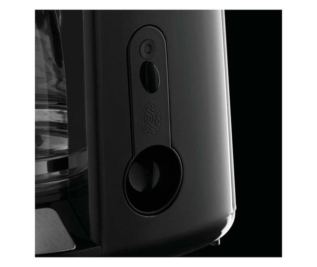 Aparat de cafea russell hobbs victory 24031-56, 1100w, 1,25 l, tehnologie whirltech, timer, rosu / negru