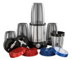 Blender Nutri Russell Hobbs 23180-56 Nutri Boost, 700 W, 15 bucăți, 2 lame din oțel inoxidabil, argintiu / negru