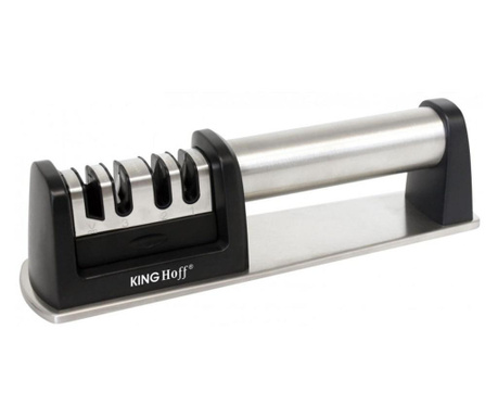 Kinghoff KH 1635 Точило за ножове и ножици, черно / сиво