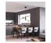 Lustra Briloner Leuchen Black Steel, 4 socluri E27, Brate Ajustabile, Max 60W, 41x120 cm