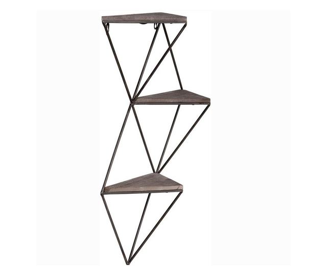 Raft Evila Originals 792EVL2866, 45x34 cm, molid, metal, maro