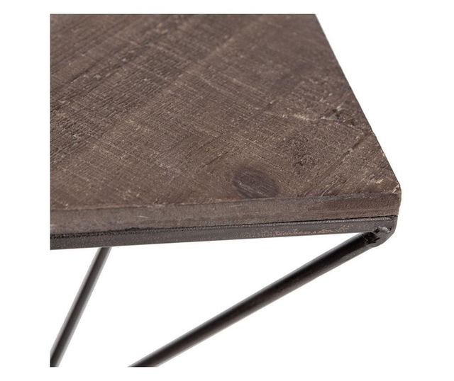 Raft Evila Originals 792EVL2866, 45x34 cm, molid, metal, maro
