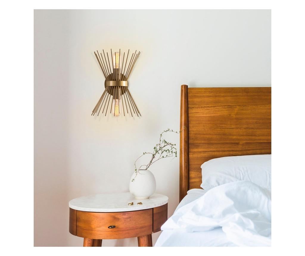 Aplică Elefant 892OPV1848, metal, 23x16cm, design elegant, auriu - 2