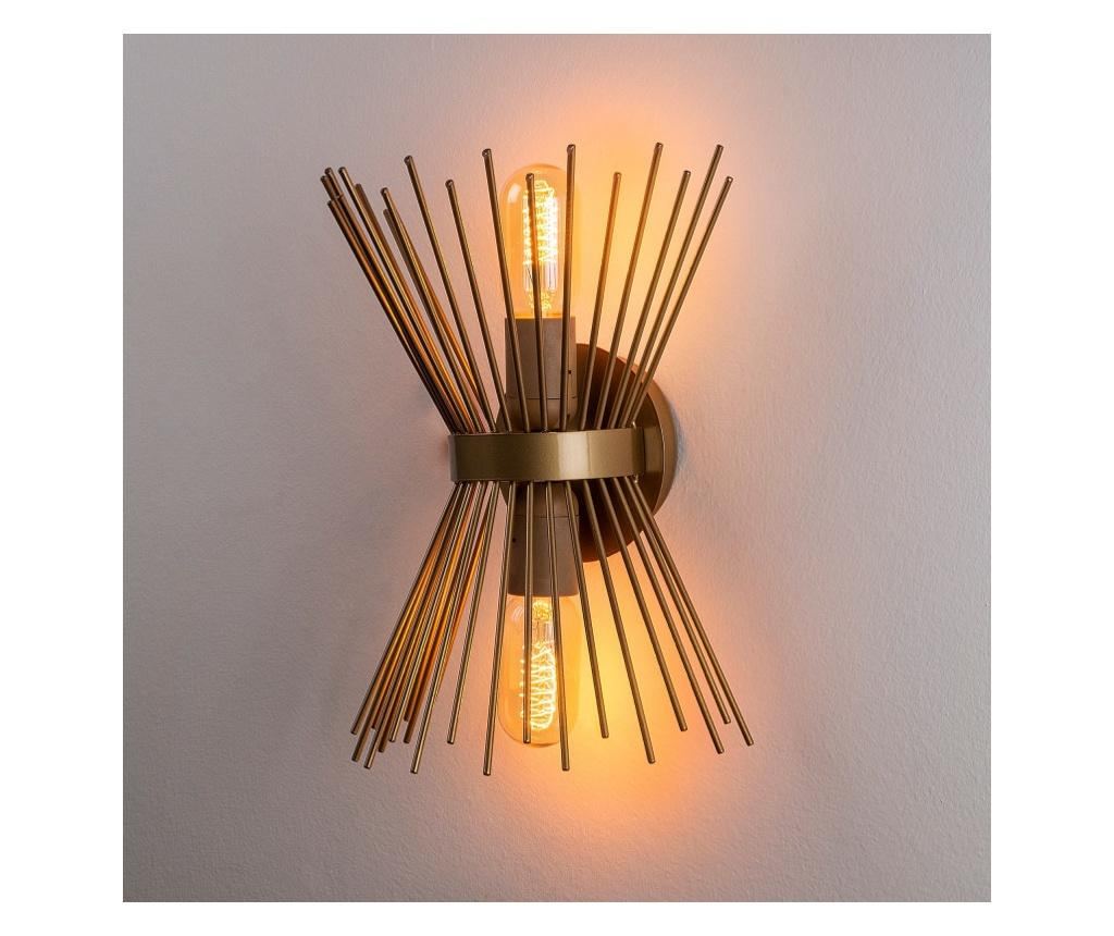 Aplică Elefant 892OPV1848, metal, 23x16cm, design elegant, auriu - 4