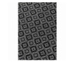 Комплект килими за баня Beverly Hills Polo Club 587BHP2104, 2 части, 40х100 см, 100% кадифена тъкан, Антибактериален, Бял/сив
