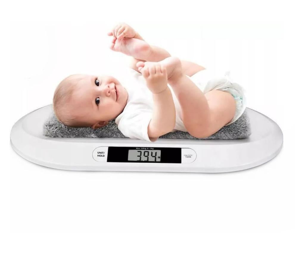 Бебешка везна Esperanza Bebe EBS019, До 20 кг, LCD екран, Функция HOLD, Бял - 2
