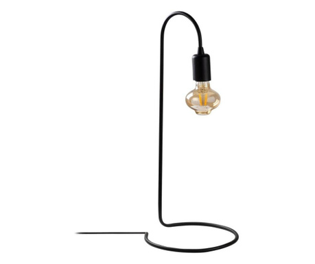 Настолна лампа Еlefant 521SHN2212, 24х27 см, Метална конструкция, IP20, E27, Черен