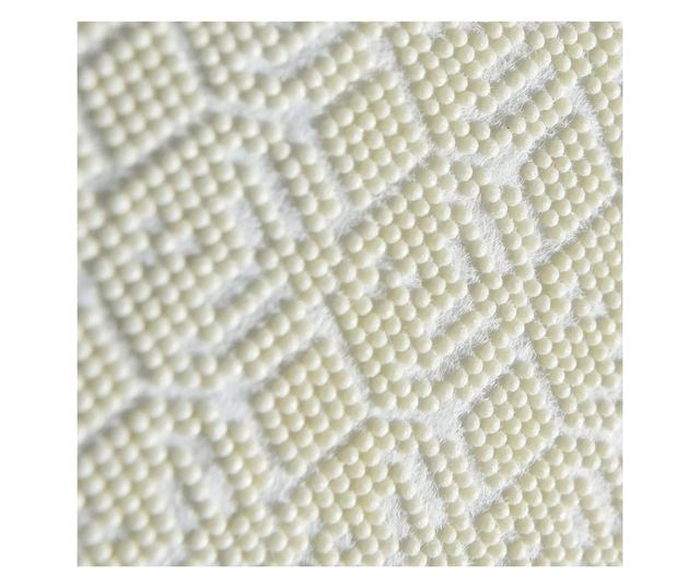 Covor baie Chilai Home 359CHL4165, 40x60 cm, fibre 100% antibacteriene din poliamida, Alb