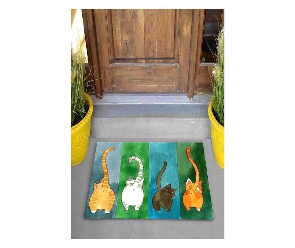Mat Chilai Home 877CHL1170, 45x70, PVC, Usor de curatat, Multicolor - 5