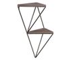 Evila Originals 792EVL2867, 33x30 cm, metal, maro / negru