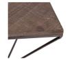 Evila Originals 792EVL2867, 33x30 cm, metal, maro / negru