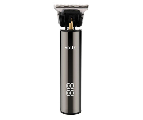 Тример за коса и брада Voltz V51810F, Безжичен, LCD, 1/3/6/9 мм, USB, Черен