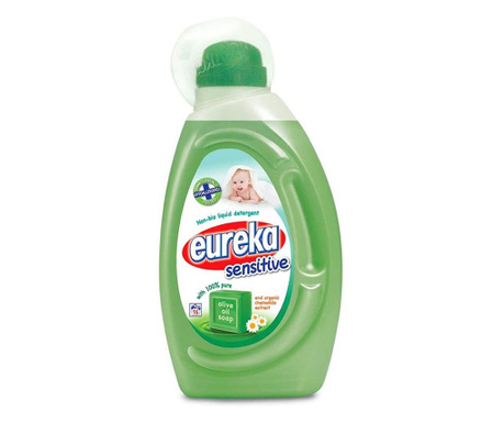 Detergent lichid Eureka Sensitive pentru copii, 1L