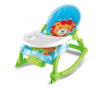 Balansoar pentru copii cu vibratii si scaun de masa lion
