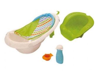 Cadita copii tina 4 in 1 sling seat tub