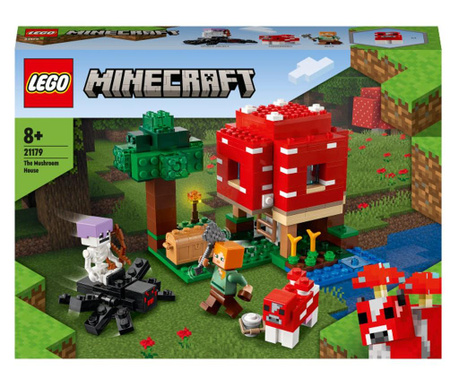 Casa ciuperca LEGO Minecraft