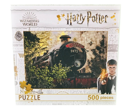 Puzzle 500 Piese Harry Potter- Trenul Hogwarts Express