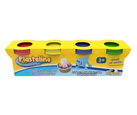 Plastelino Starter 4 culori