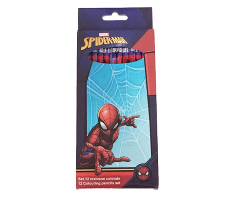 Set 12 Creioane Color Spider-Man