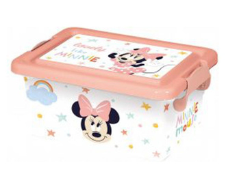 Disney Minnie műanyag tároló doboz 3,7 L