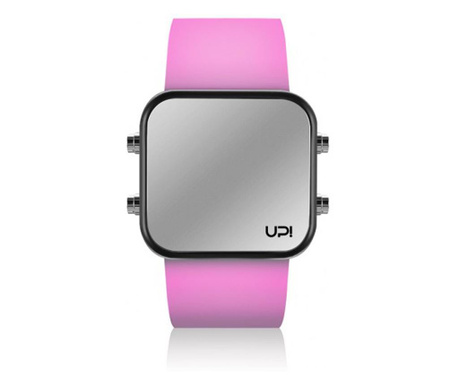 Unisex ručni pametni sat LED mini - ružičasta
