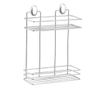 Етажерка за баня Metalife DKB-719, 2 нива, 11x24x30 см, Хром