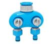 Csapcsap adapter belső menetes, 2 utas, ABS, kék, 1", 3/4", Aquacraft