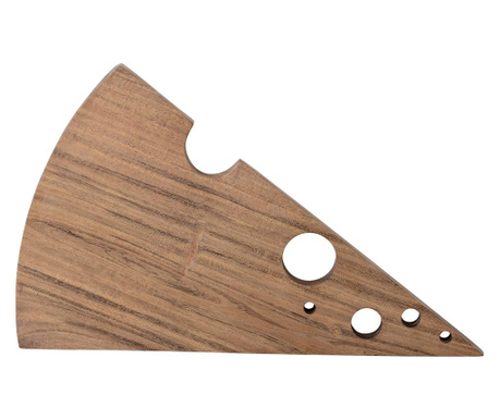 Platou pentru branzeturi maro din lemn de salcam 20×31 cm Herman Bloomingville