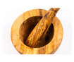 Mojar cu pistil din lemn de maslin 18 cm