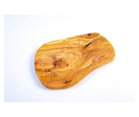 Platou servire/tocator din lemn de maslin 35x20x2 cm