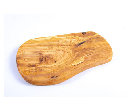 Platou servire/tocator din lemn de maslin 45x18x2 cm