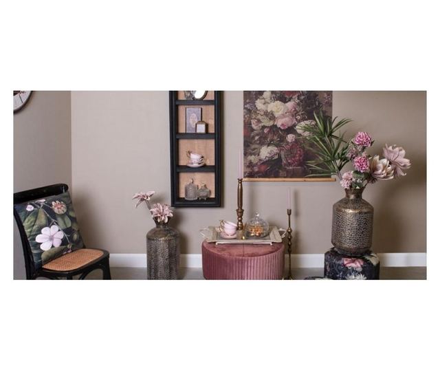 Χρυσή Φωτοθήκη από Πολυρητίνη για Τραπέζι 9x1x11 εκ.