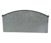 Bijelo siva željezna polica 41x10x20 cm