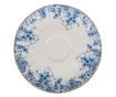 Set 4 porcelanastih skodelic in krožničkov 12x9x5, Ø15x2 cm