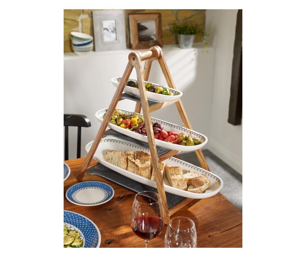 Etajera lemn artesano original,villeroy&boch-211216 - 2