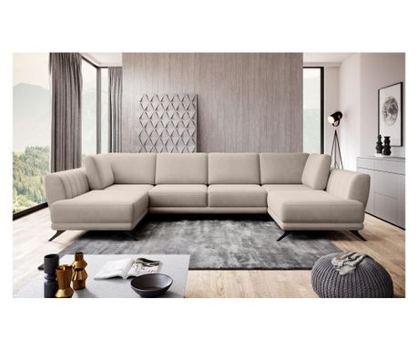 Kutna garnitura na razvlačenje Larco 362x191x90