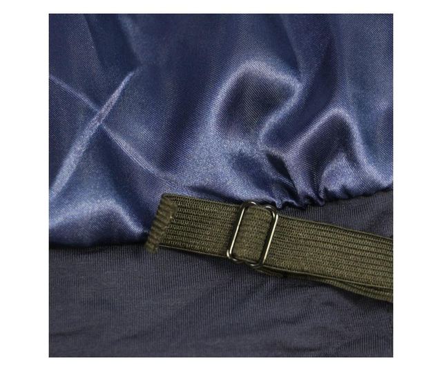 Bonetă de noapte pentru protecție păr cu interior din satin, Roșu Bordeaux - Roșu Bordeaux
