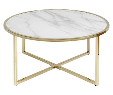 Masuta de cafea West Beach Brass ø80cm