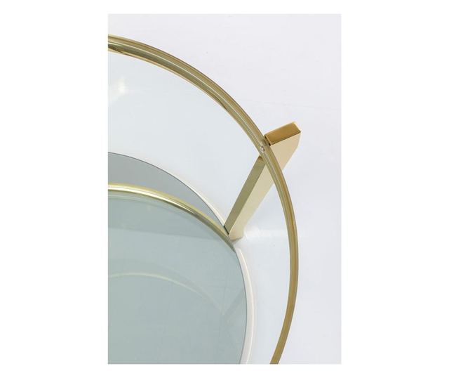 Masuta de cafea Monocolo Aurie ø90 cm