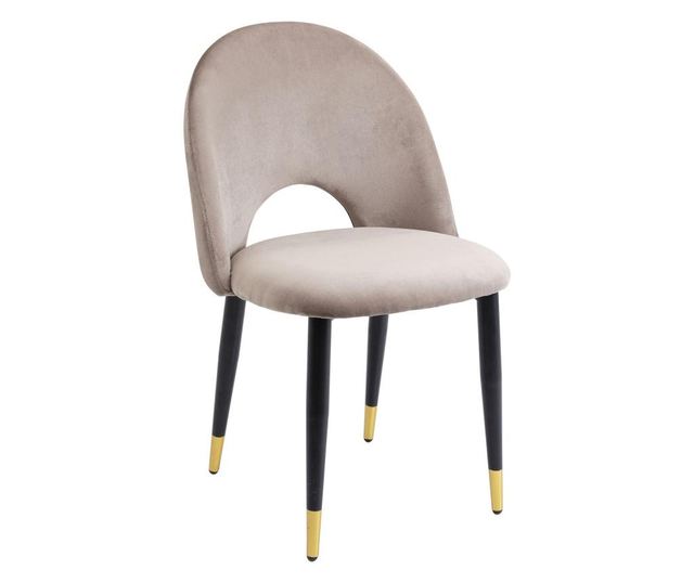 Set 2 scaune Iris Velvet Gri