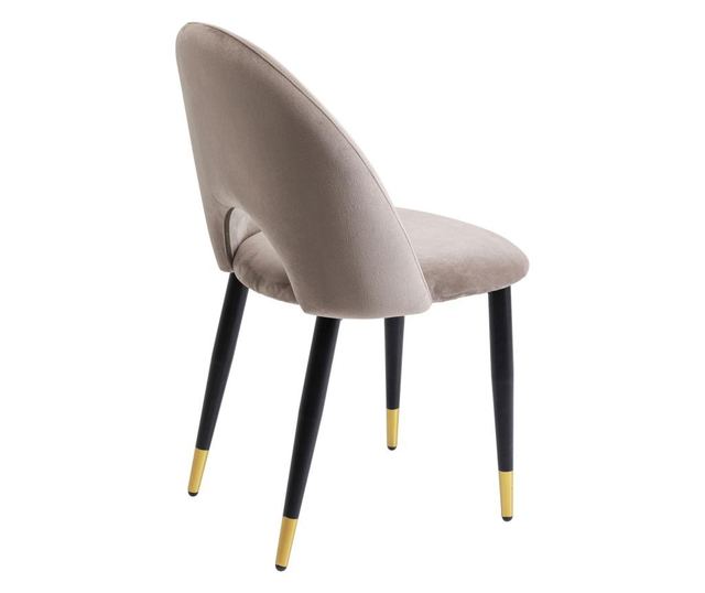 Set 2 scaune Iris Velvet Gri