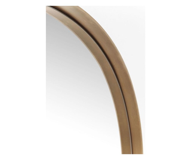 Oglinda Curve Round Copper ø100cm
