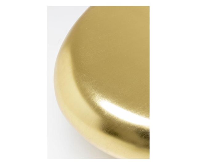 Masuta de cafea aurie Pebble 122x96 cm