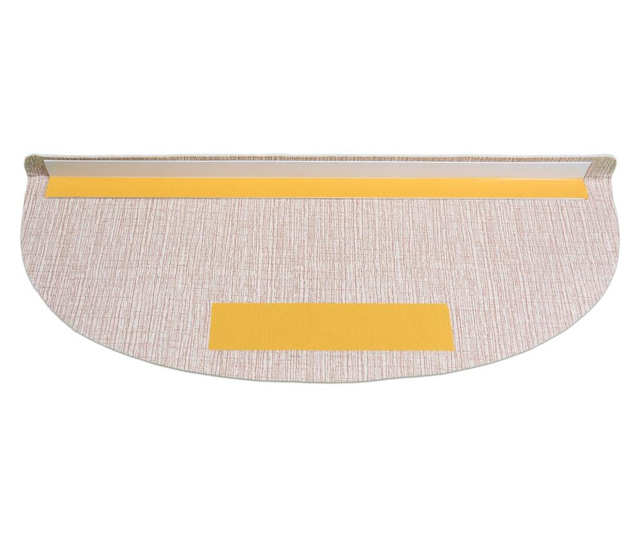 Set tepiha za stubište Vitaus, 20x65x5 cm, ljubičasta/bijela